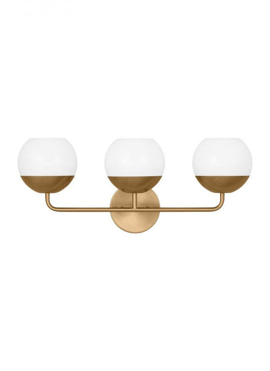 Alvin Wall Sconce, 3-Light, Satin Brass, 24.13"W (4468103-848 706X39D)