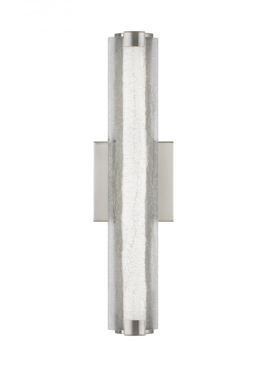 Cutler Wall Sconce, 1-Light, LED, Satin Nickel, 18"W (WB1867SN-L1 706X65U)