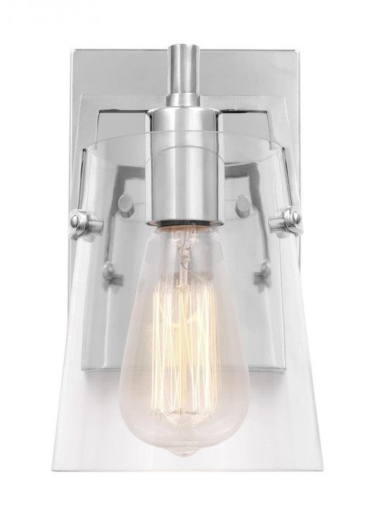 Crofton Wall Sconce, 1-Light, Chrome, 9"H (DJV1031CH 70737HT)