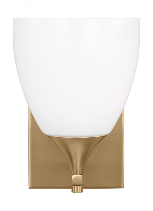 Toffino Wall Sconce, 1-Light, Satin Brass, 8.88"H (DJV1021SB 70737JT)