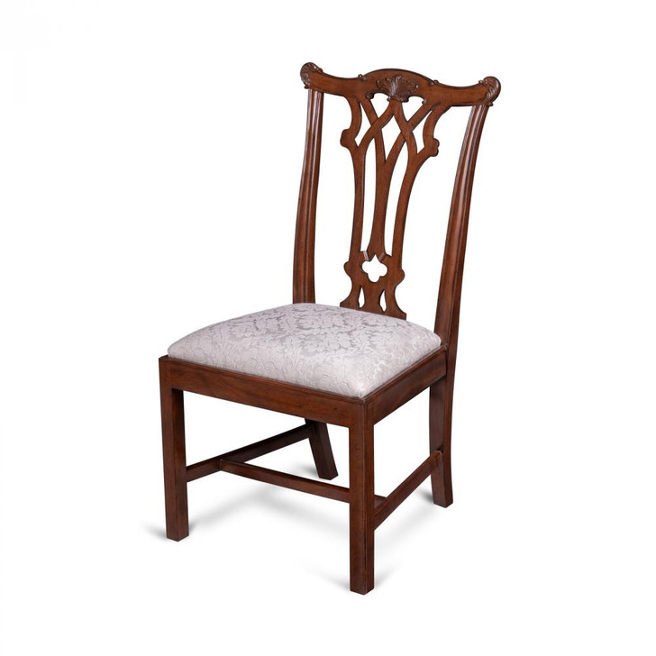 Camden Side Chair, Mahogany, Cream, 39"H (89-0301 YUU906TN8G)