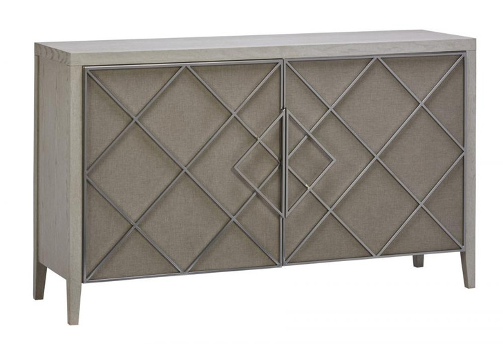 Ensemble Credenza, Beechwood, White Ash, Matte Nickel, 64"W (88-0110 YUU906TP7A)