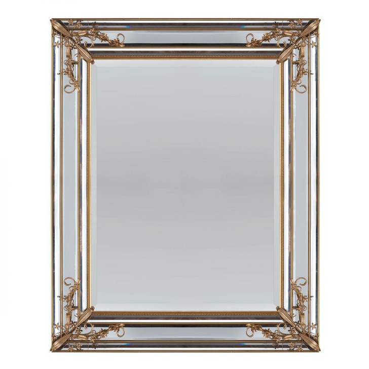 Veccio Mirror, Gold, 41"W (8158-28 YUU906TT7G)