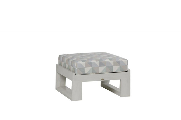 Element 5.0 Ottoman, Canvas, Whitewash Frame, 13"H (FN57016WHT-FO5115 YUU90041CZ)