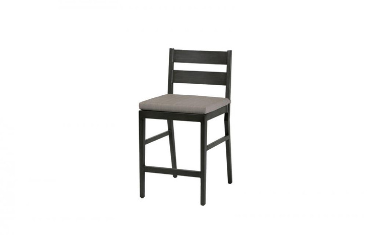 Lucia Counter Chair, Regatta, Ash Gray Frame, 18.5"W (FN54440ASG-FO5164 YUU90042C9)