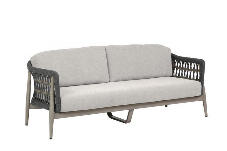 Coconut Grove 2.5-Seater Sofa, Canvas, Pearl Frame, Lithium Pearl Durastrap, 75"W (FN60103LPR-FO5115 YUU900447Q)