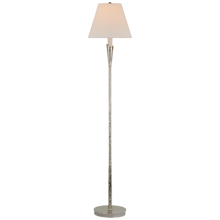 Aiden Accent Floor Lamp - Polished Nickel