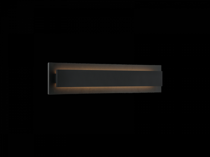 Baretta Outdoor Lighting, 1-Light, LED, Matte Black, 18"W (S11118MB 3060PNP)