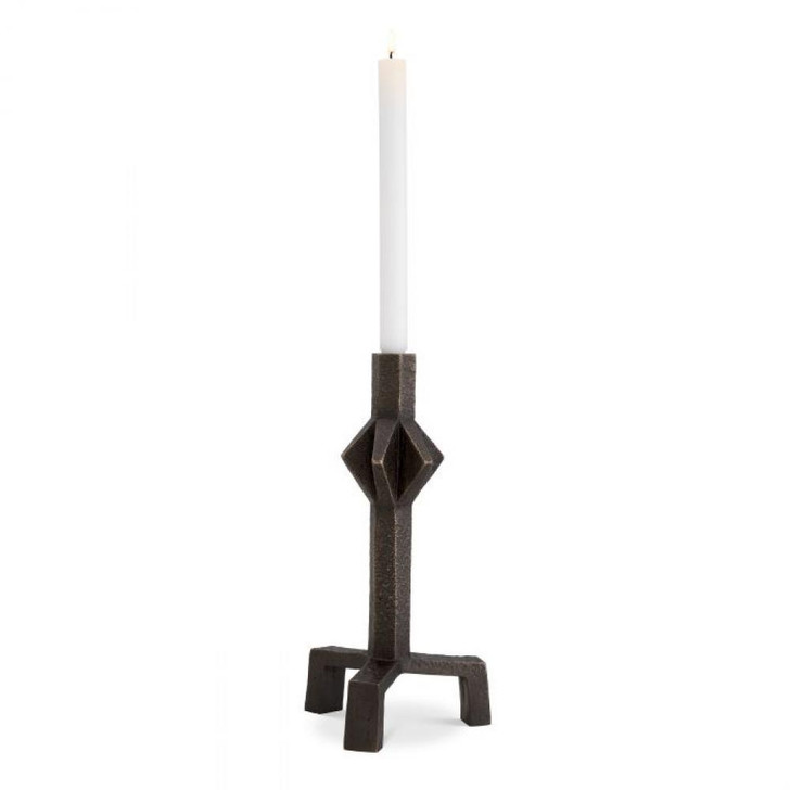 Conti Candle Holder, Small, Bronze, 7.09"W (116619 YV0J03YR47)