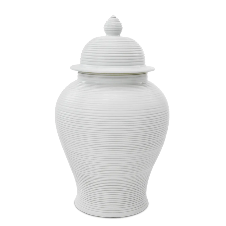 Celestine Jar, Large, White, 15.75"W (112543 YV0J03YYYN)