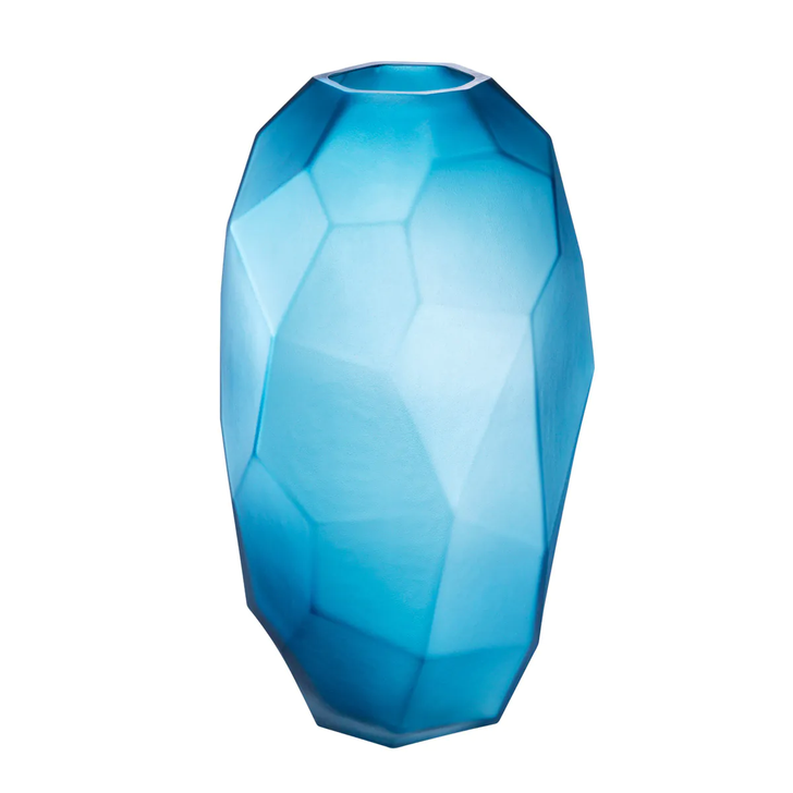 Fly Vase, Large, Blue Glass, 13.98"H (113954 YV0J041XPE)
