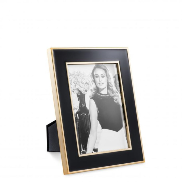 Lantana Picture Frame, Medium, Set of 6, Black, Rose Gold, 6.89"W (110720 YV0J041RU7)