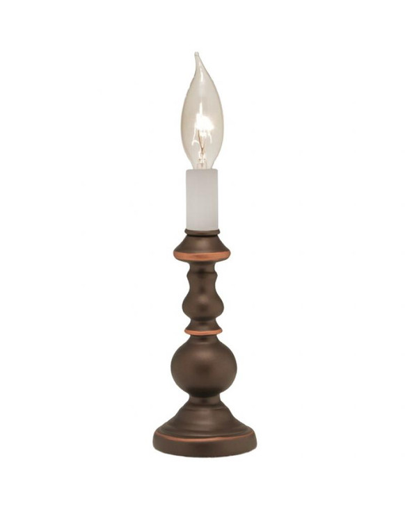 Candlestick Lamp, 1-Light, Oxidized Bronze, 7"H (CL-A648-OB YV0J07RRF4)