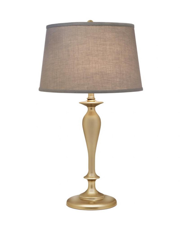 Table Lamp, 1-Light, Oculux Bronze, Geneva Linen Ash Fabric Shade, 28"H (TL-A976-OCB YV0J07RUEA)