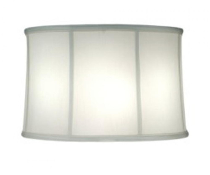 Replacement Lampshade, Softback Drum, Off-White Camelot, Brass Top Ring, 15" Top x 16" Bottom x 10" Height (ST3 YV0J07RVCR)
