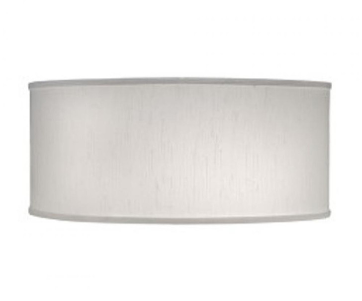 Replacement Lampshade, Hardback Shallow Drum, Global White, Brass Top Ring, 16" Top x 16" Bottom x 7" Height (ST36 YV0J07RW8X)