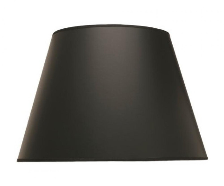 Replacement Lampshade, Hardback Empire, Black Opaque Gold Foil, Brass Top Ring, 10" Top x 16" Bottom x 11" Height (ST142 YV0J07RX8A)