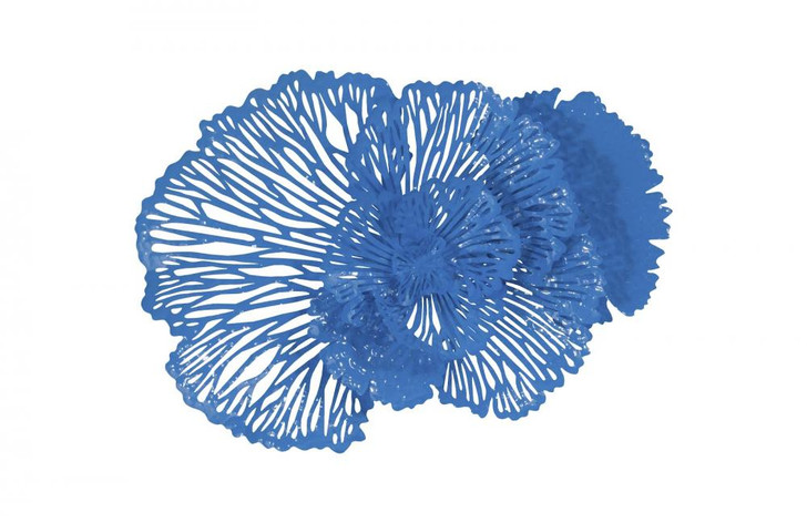 Flower Wall Art, Medium, Blue, 43"W (TH101836 YV0J07T72J)