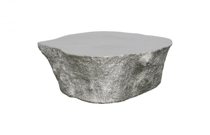 Bark Coffee Table, Silver Leaf, 44"W (PH63166 YV0J07T34A)