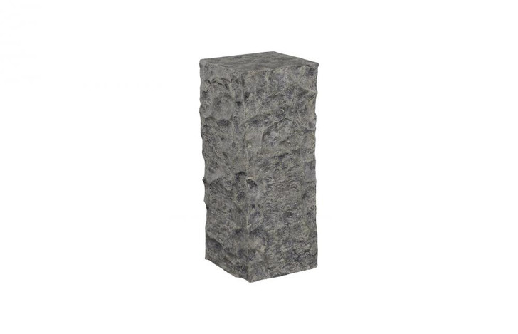 Cast Stone Pedestal, Medium, Gray, 13"W (ID114693 YV0J07T52P)