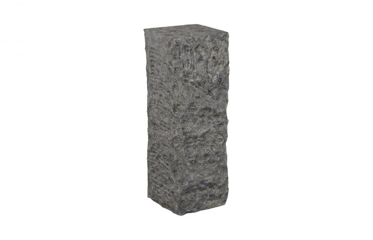 Cast Stone Pedestal, Large, Gray, 13"W (ID114694 YV0J07T52Q)