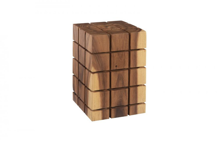 Cubed Stool, Chamcha, 18"H (TH101986 YV0J07T62P)