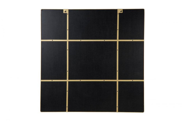 Varaluz Kye 40x40 Rounded Square Wall Mirror - Gold, Varaluz 407A06GO YV0K03YL9A 