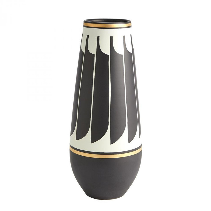 Global Views Quill Large Ceramic Vase 