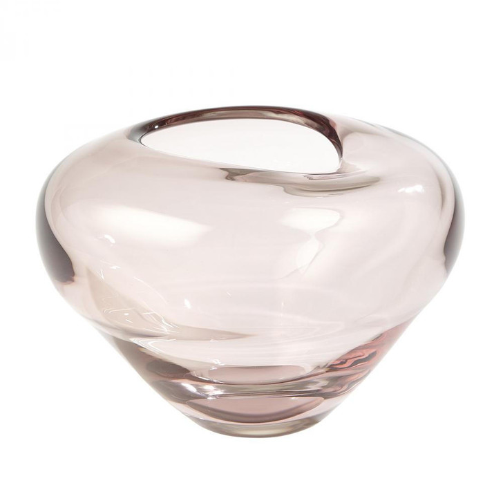 Global Views Undulating Large Amethyst Vase 