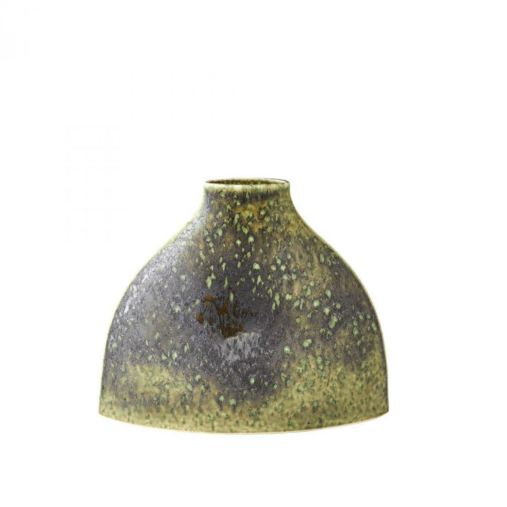 Global Views Sorrento Squat Olive Vase 