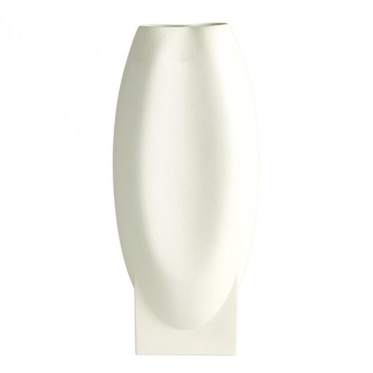 Global Views Orpheus Large Ivory Vase 