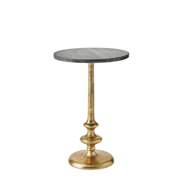 Global Views Turned Brass Table 
