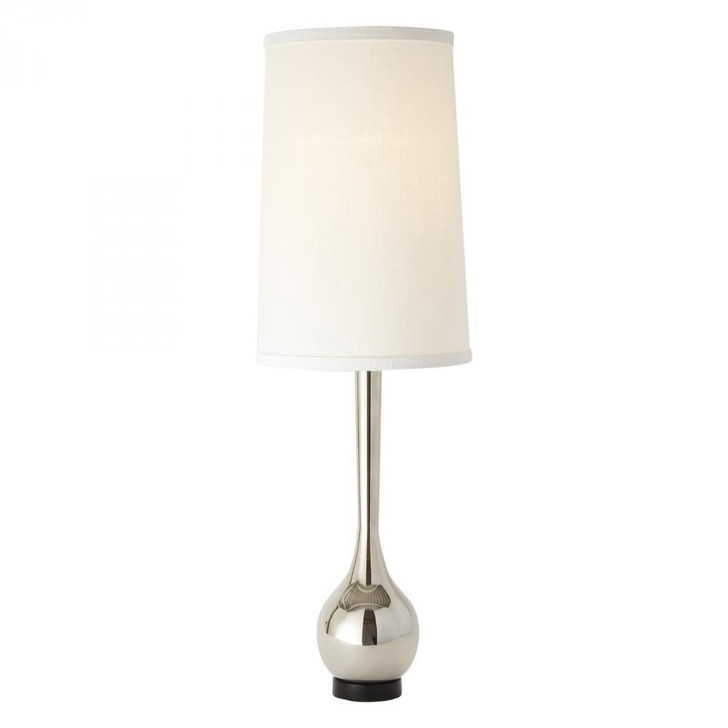 Global Views Bulb Vase Nickel Table Lamp 