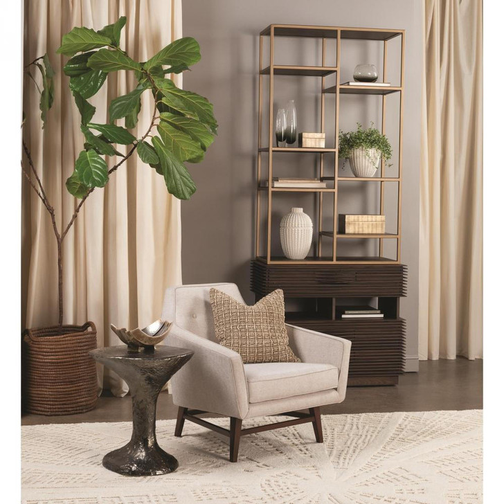 Global Views Oslo Antique Brass Etagere 
