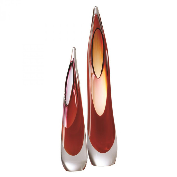 Global Views Stalagmite Large Fire Vase 