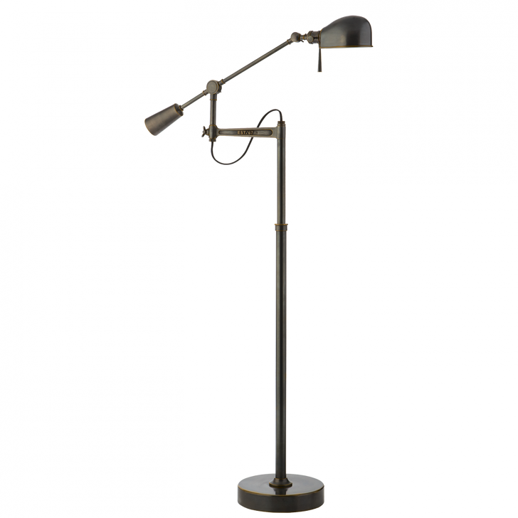 Ralph Lauren RL Bronze '67 Boom Arm Floor Lamp 