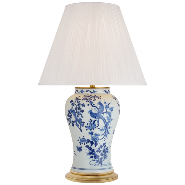 Ralph Lauren Blythe Blue and White Porcelain Medium Table Lamp 