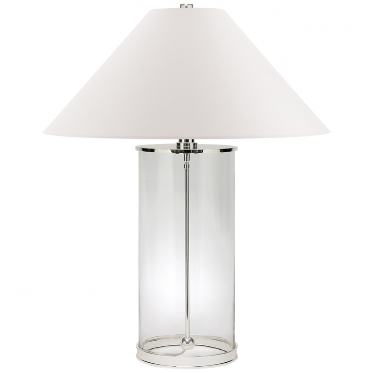 Ralph Lauren Modern Polished Silver Table Lamp 