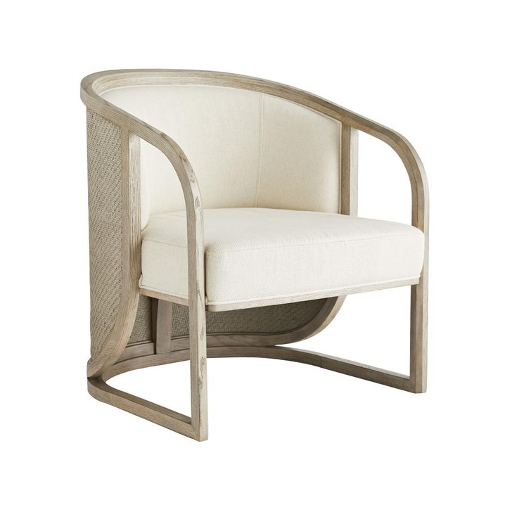 Fortuna Lounge Chair, Smoke, Oak, 31"H (5593 3JRXL)