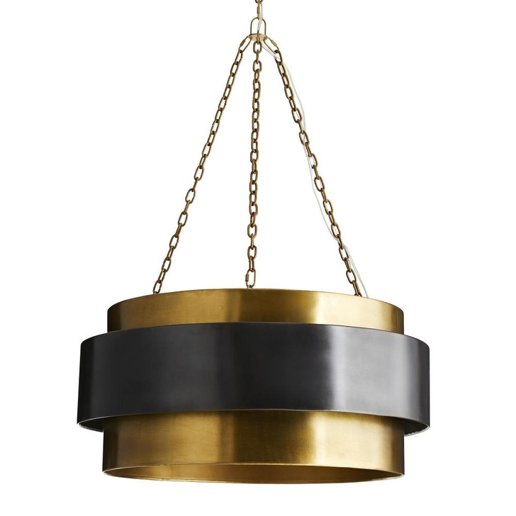 Nolan Pendant, 4-Light, Vintage Brass, Bronze, 30"W (84015 3FMAQ)