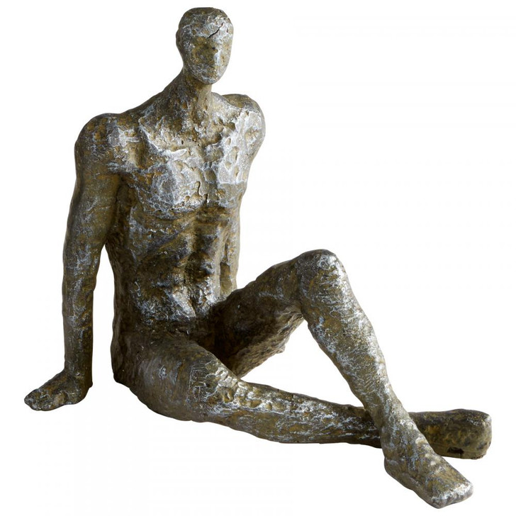 Andreas Sculpture, Rustic, Iron, 8.5"L (6784 M3JJ9)