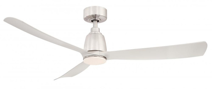 Kute Ceiling Fan, 3-Blade, Brushed Nickel, Brushed Nickel Blades, 52"W (FPD8534BN KCT3)