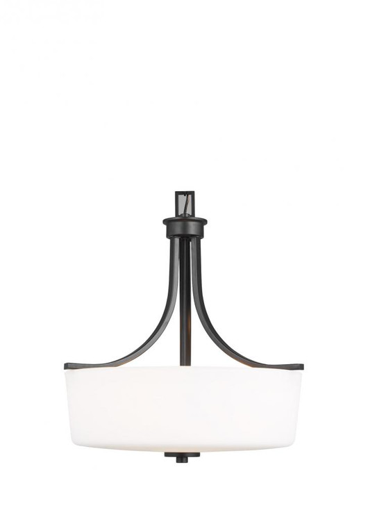 3-Light Pendant, Generation Lighting - Seagull 6528803EN3-112 A4X5Q