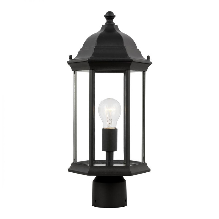 Medium 1-Light Outdoor Post Lantern, Generation Lighting - Seagull 8238601-12 A4Y4T