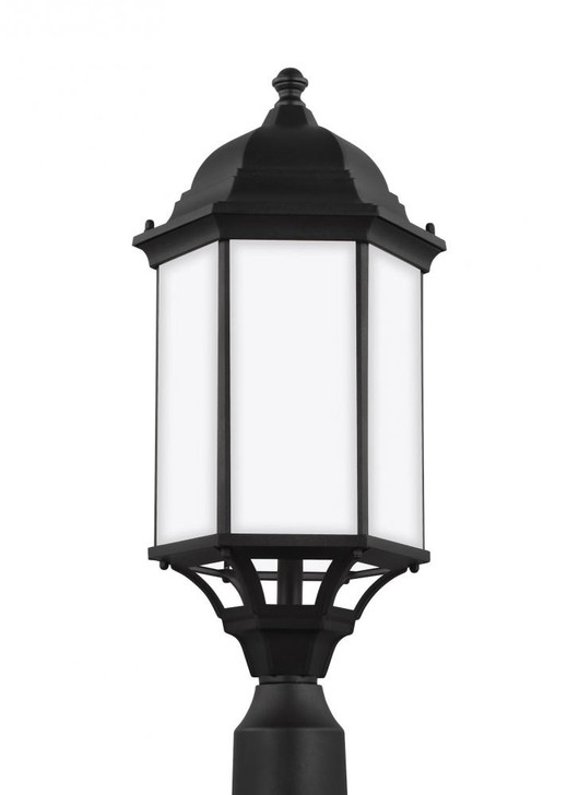 Large 1-Light Outdoor Post Lantern, Generation Lighting - Seagull 8238751EN3-12 A4Y51
