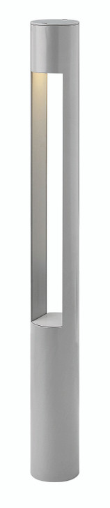 Atlantis Outdoor Landscape Bollard Light, LED, Titanium, 30"H (55601TT Y9AM)