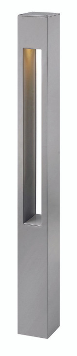 Atlantis Outdoor Landscape Bollard Light, LED, Titanium, 30"H (55602TT Y9AP)