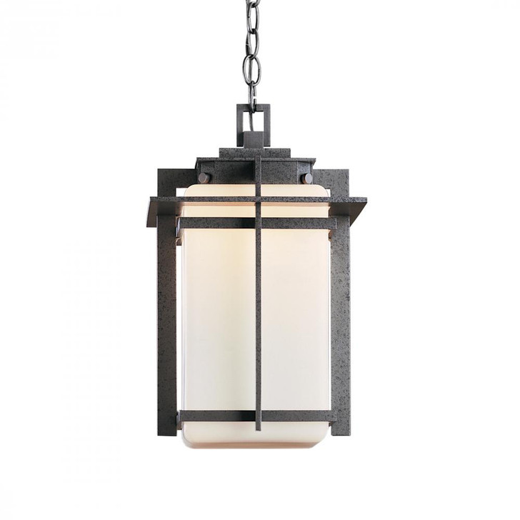 Tourou Outdoor Pendant, 1-Light, Coastal Natural Iron, Opal Glass, 10.25"W (366007-SKT-20-GG0112 LLV4T)