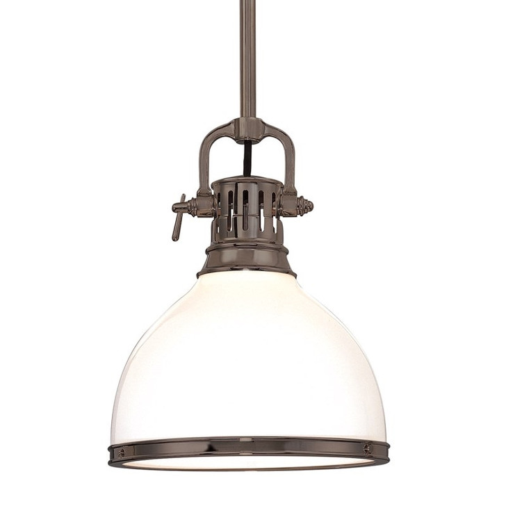 Randolph Pendant, 1-Light, Historic Bronze, 13"W (2623-HB M9ZU)