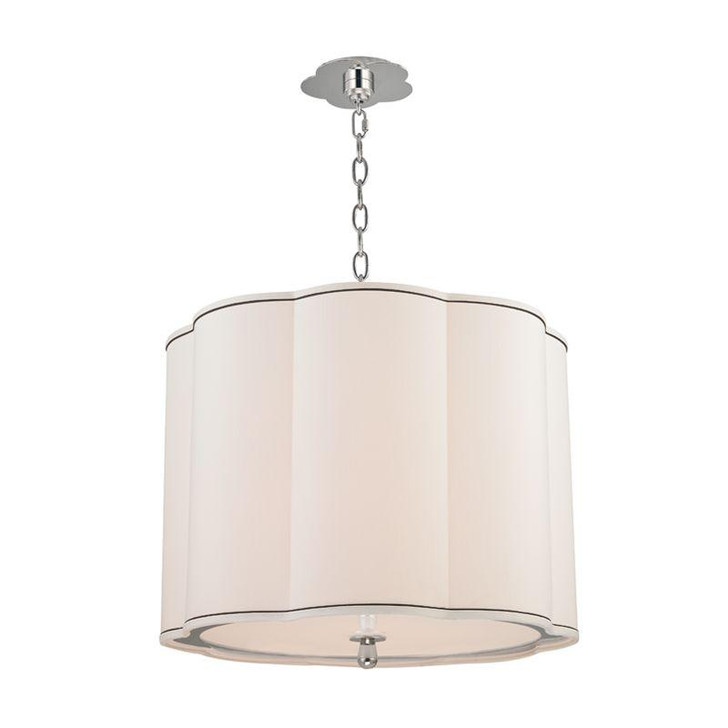 Sweeny Pendant, 4-Light, Polished Nickel, 20"W (7920-PN 9W7N5)